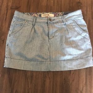 Denim skirt